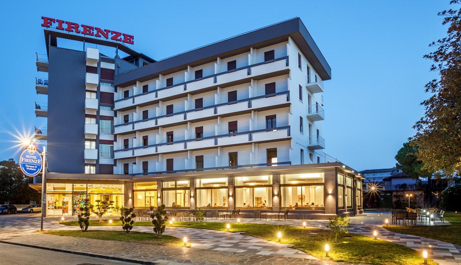 Hotel Firenze Abano Terme Exterior foto
